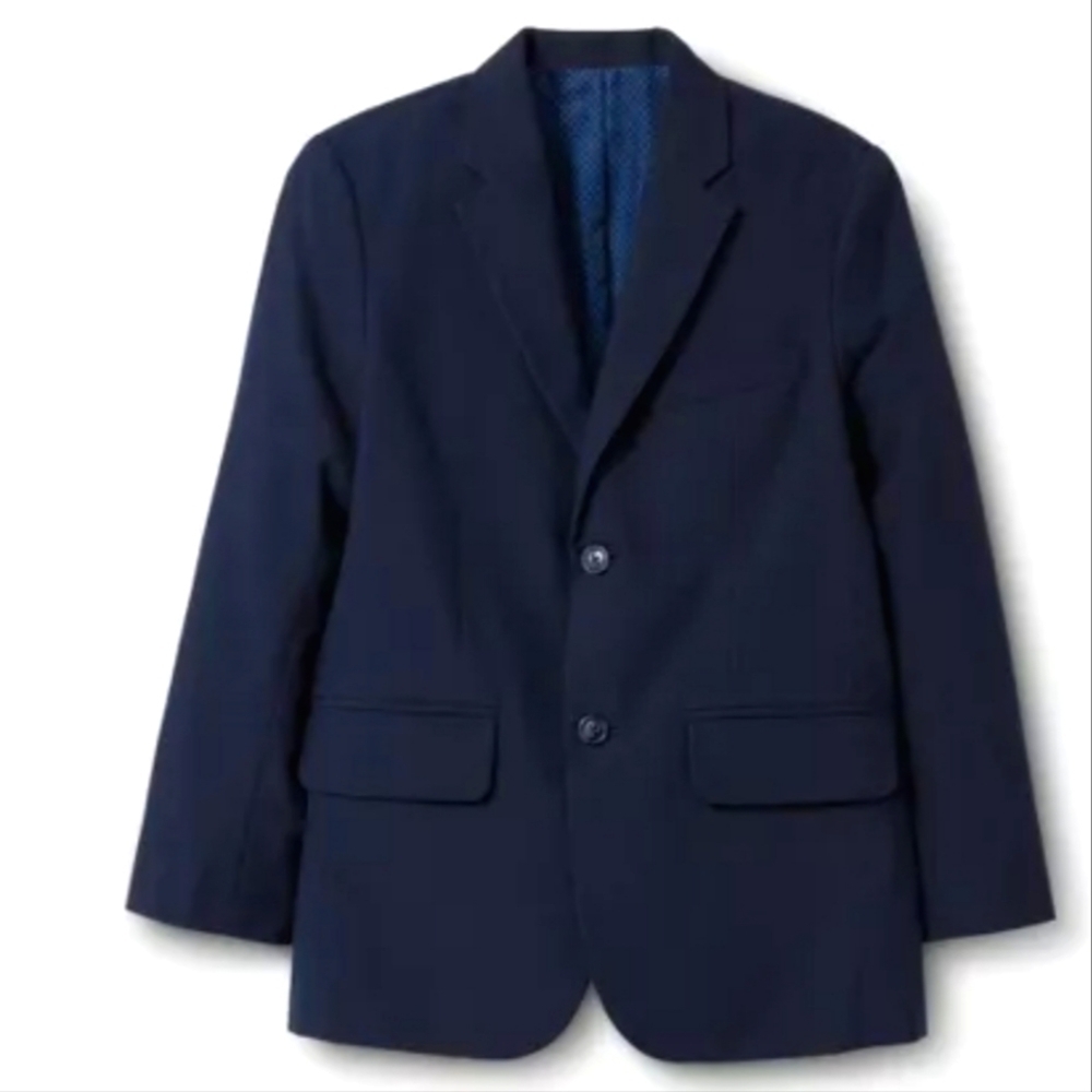 CAT & JACK Boys Navy Blue Suit Jacket Blazer